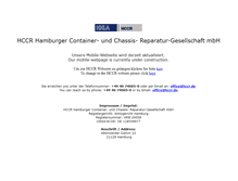 Tablet Screenshot of hccr.de